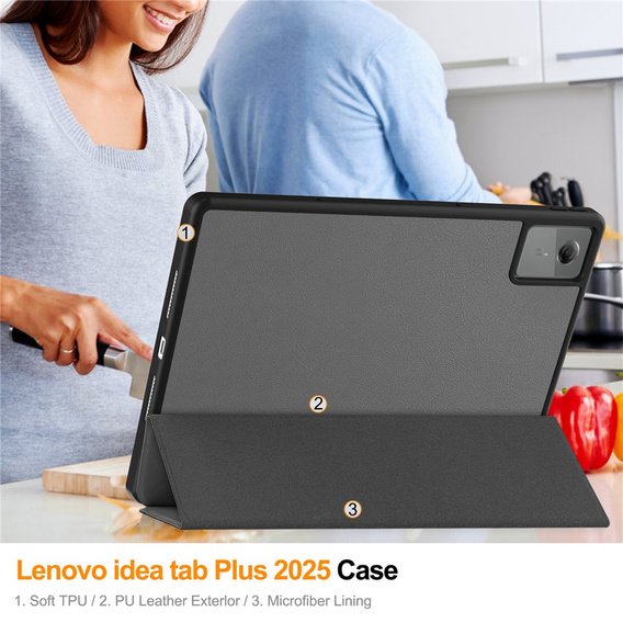 Husă Smartcase pentru tableta Lenovo Idea Tab Plus