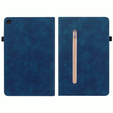 Husa pentru Lenovo Tab M10 10.1 Gen 3, Wallet Pen Slot, albastru
