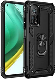 Husă blindată pentru Xiaomi Mi 10T/Mi 10T Pro, Nox Case Ring, negru