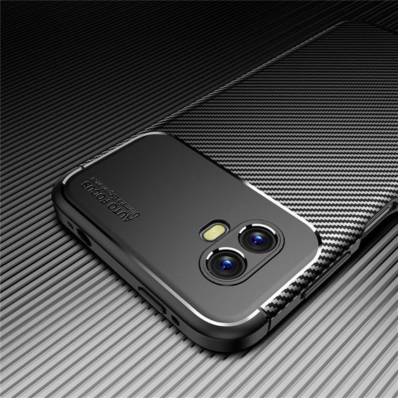 Huse pentru Samsung Galaxy Xcover 6 Pro, Carbon Gel, negru