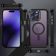 Husă pentru iPhone 15 Pro, ERBORD Impact Guard, MagSafe, negru