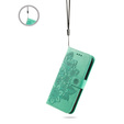 Cu clapetă pentru Xiaomi Redmi Note 12 5G / POCO X5 5G, Mandala Flower, verde