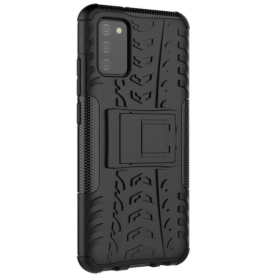 Huse pentru Samsung Galaxy A02s, Tire Armor, negru