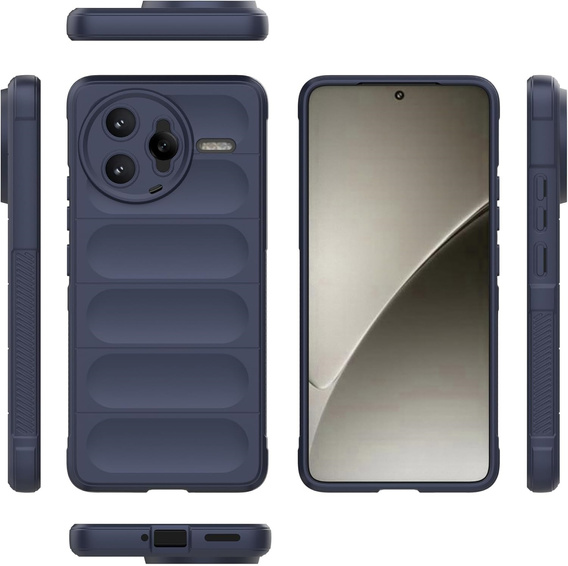 Huse pentru Xiaomi Poco F7 Ultra, Gaming Shockproof, albastru închis
