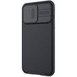 Carcasă blindată Nillkin pentru iPhone 13 Pro, CamShield Pro, albastru