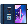 Husa pentru Lenovo Tab M10 10.1 Gen 3, Wallet Pen Slot, albastru