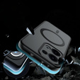 Husă pentru Oppo Reno 13, pentru MagSafe, ERBORD Matt Case, negru