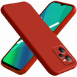 Husa pentru Realme C35, Silicone Lite, roșu