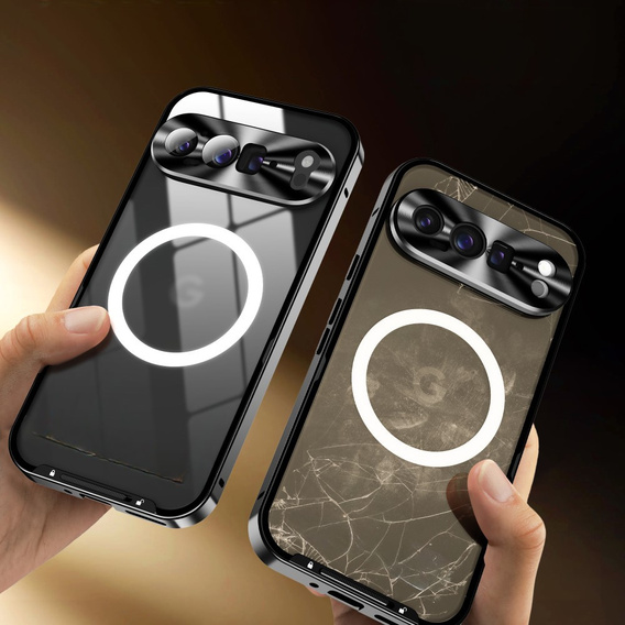 Carcasă de protecție pentru camera foto pentru Google Pixel 9 Pro XL, CamShield MagSafe, negru