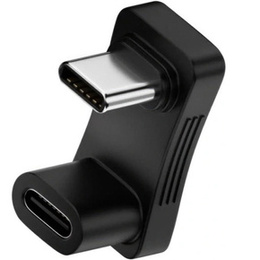 Adaptor unghiular USB-C la Steam Deck 100W 4K, negru