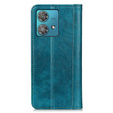 Huse pentru Motorola Moto G84 5G, Wallet Litchi Leather, verde