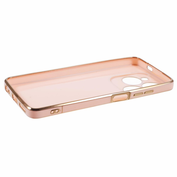 Husă pentru Infinix Hot 40i, Glamour CamShield, roz rose gold