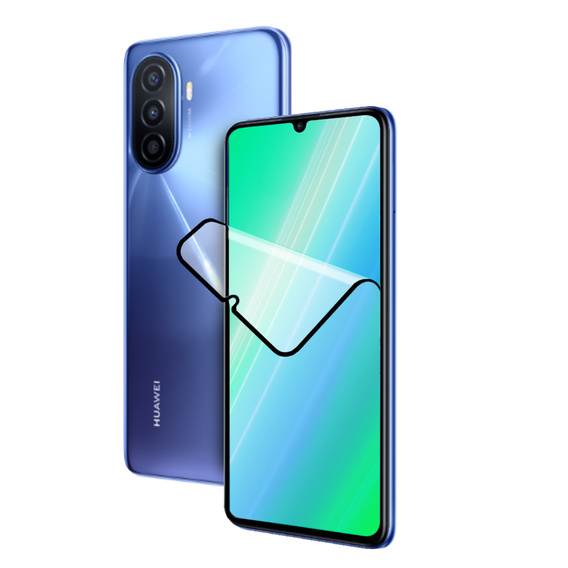 2x sticlă ceramică ERBORD Hybrid Glass pentru Huawei Nova Y70