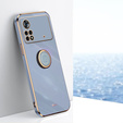 Huse pentru Xiaomi Poco M4 Pro 4G, Electro Ring, albastru