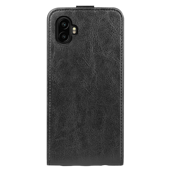 Cu clapetă pentru Samsung Galaxy Xcover 7 Pro, Flip, negru