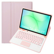 Husă cu tastatură Bluetooth și touchpad pentru Samsung Galaxy Tab A11+