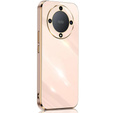 Husă pentru Honor Magic 6 Lite 5G, Glamour CamShield, roz rose gold
