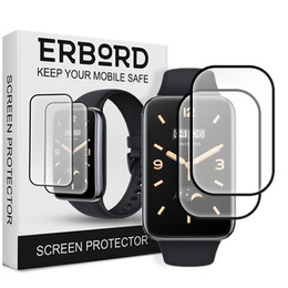 2x ERBORD Hybrid Glass pentru Xiaomi Smart Band 8 Pro