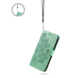 Cu clapetă pentru Xiaomi Redmi 13C / Poco C65, Mandala Flower, verde