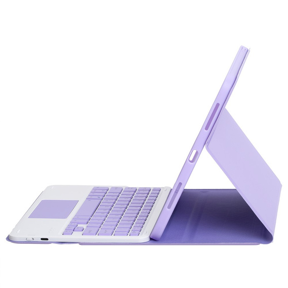 Husă cu tastatură Bluetooth și touchpad pentru Samsung Galaxy Tab A11+