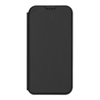 Husă Dux Ducis pentru iPhone 17, Skin Pro, cu clapetă, cu slot pentru carduri, negru
