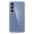 Carcasa Spigen pentru Samsung Galaxy S25+ Plus, Ultra Hybrid, transparentă + sticlă temperată 9H