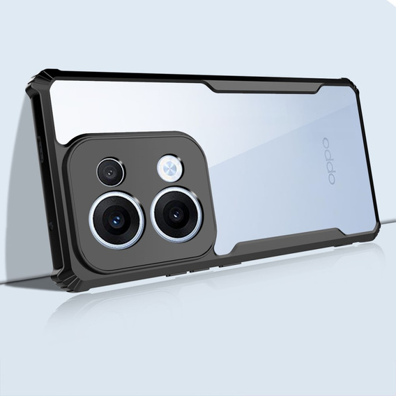 Huse pentru Oppo Reno 13, AntiDrop Hybrid, negru