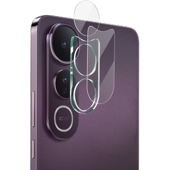 Sticlă temperată pentru camera foto pentru Vivo V50 Lite 4G / 5G, transparentă