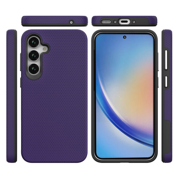 Carcasă blindată pentru Samsung Galaxy A35 5G, Dual Armored, violet