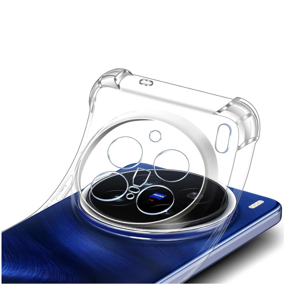 Huse pentru Vivo X200 Pro 5G, Dropproof, transparentă