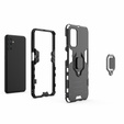 Huse pentru Samsung Galaxy A04S / A13 5G, Kickstand Ring, negru
