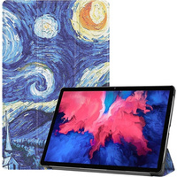 Husă pentru Lenovo Tab P11 TB-J606F, Smartcase, oil painting