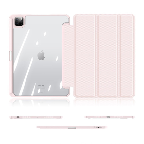 Husa pentru iPad Pro 11" 2024 (5 gen.), Dux Ducis TOBY, roz