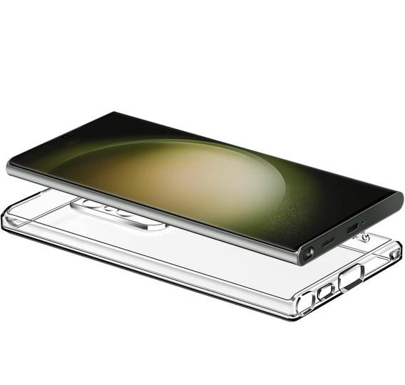 Huse pentru Samsung Galaxy S23 Ultra, Premium Armor Slim, transparentă