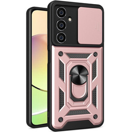 Husă blindată pentru Samsung Galaxy A05s, CamShield Slide, roz