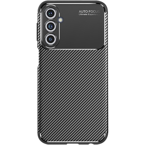 Huse pentru Samsung Galaxy M34, Carbon Gel, negru