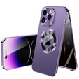 Husă pentru iPhone 13 Pro Max, Dual Glass, pentru Magsafe, violet