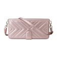Carcasă cu clapetă pentru Xiaomi Poco F7 Pro / F7 Ultra, Crossbody Leather Wallet, roz