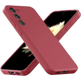 Husa pentru Samsung Galaxy S23 5G, Silicone Lite, roșu