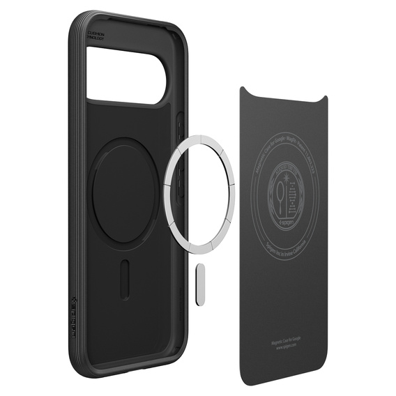 Carcasă Spigen Parallax MagSafe pentru Google Pixel 10 Pro XL, negru mat