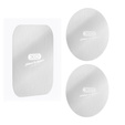 XO Y2 Set de autocolante pentru suporturi magnetice - cutii argintii (3 buc)