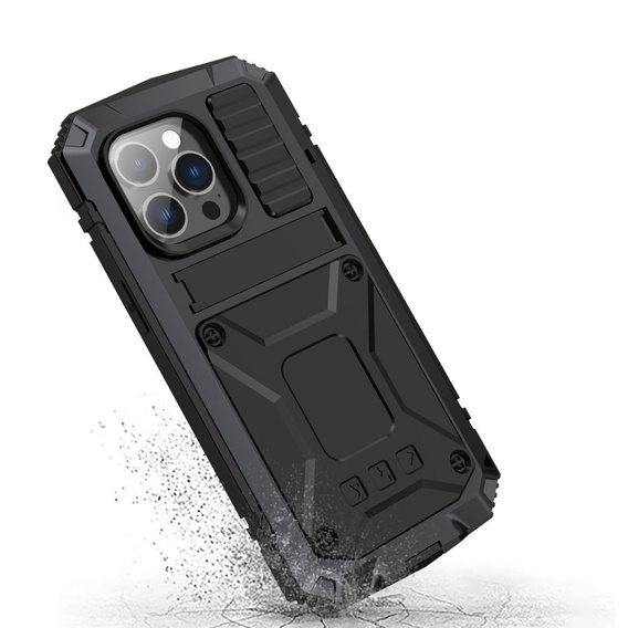 Husă pentru iPhone 14 Pro Max, R-JUST, armată, negru
