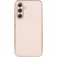 Husă pentru Samsung Galaxy S24+ Plus, Glamour CamShield, roz
