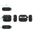 Husă blindată pentru căști cu carabină pentru Apple AirPods Pro 3