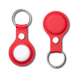 4x Husă pentru Apple AirTag, PU Leather Grain, 4 culori