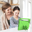 Husă pentru copii pentru Lenovo Tab M10 Plus 10.6 Gen 3 TB-125F TB-128F, husă pentru copii cu mâner, verde