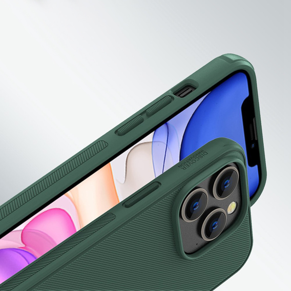 Carcasă NILLKIN pentru iPhone 14 Pro Max, Super Frosted Shield Case, verde