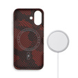 Carcasă pentru iPhone 16, Aramid Fiber MagSafe, roșu