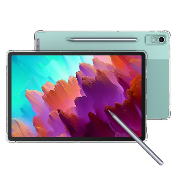 Husă pentru Lenovo Tab P12, silicon, transparentă