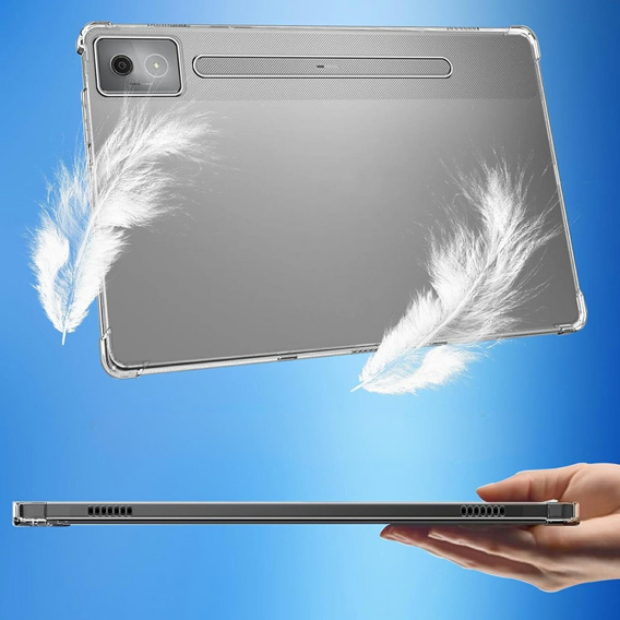Husă pentru Lenovo Idea Tab Pro 12.7", silicon, transparentă